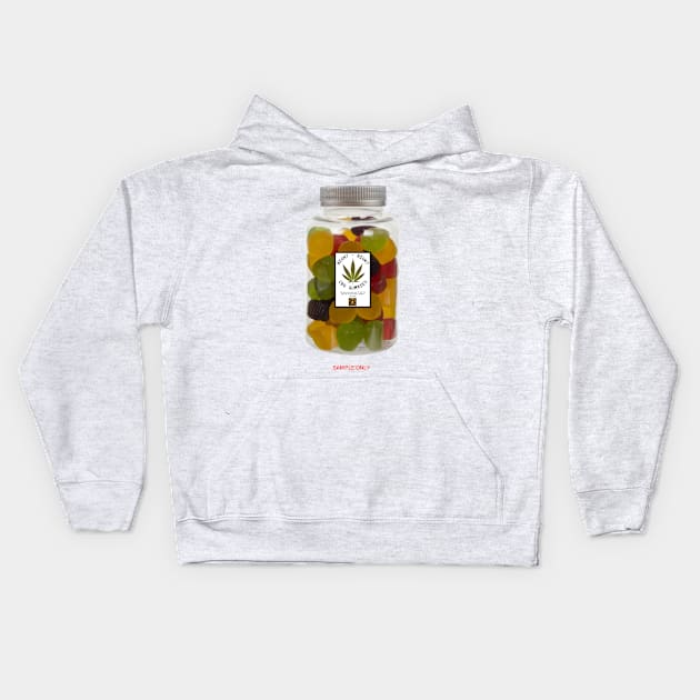 NIGHT - NIGHT CBD GUMMIES - SAMPLE ONLY Kids Hoodie by ArTaylor